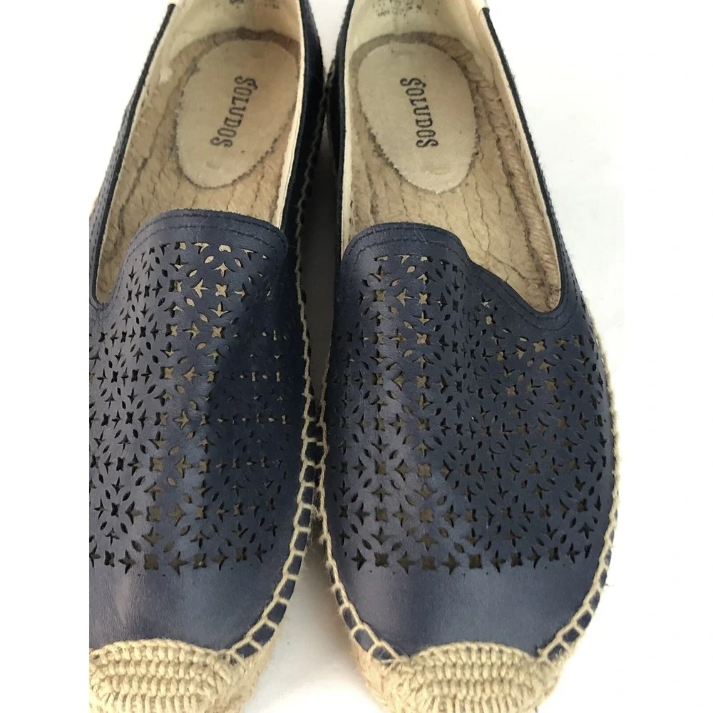 Soludos navy blue